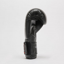Боксерські рукавиці Leone GN383 THUNDER Black 8 унцій (капу в комплекті)