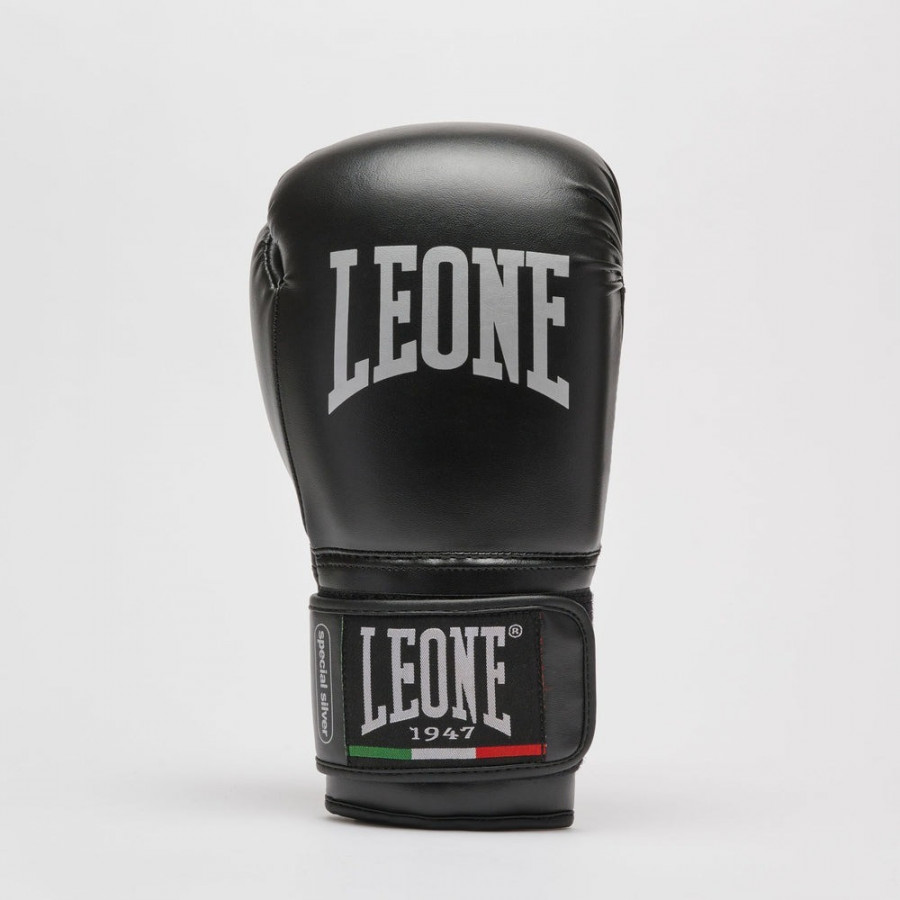 Боксерські рукавиці Leone GN383 THUNDER Black 8 унцій (капу в комплекті)