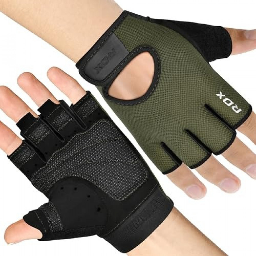 Рукавички для фітнесу RDX T1 Army Green S