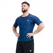 Чоловіча футболка RDX M1 з ефектом сауни Navy Blue L Чоловіча футболка RDX M1 з ефектом сауни Navy Blue L