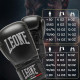 Боксерські рукавиці Leone GN383 THUNDER Black 8 унцій (капу в комплекті)