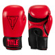 Боксерські рукавиці TITLE Boxing Vegan Gloves Red/Black 12 oz 