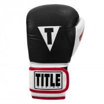 Боксерські рукавиці TITLE Boxing Gel World Black M 12oz