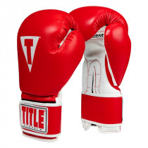 Боксерські рукавиці TITLE Classic Pro Style 3.0 Red/White 14 oz