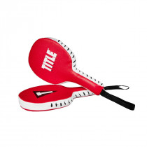 Боксерські ракетки TITLE Boxing Punch Training Paddles Red Боксерські ракетки TITLE Boxing Punch Training Paddles Red