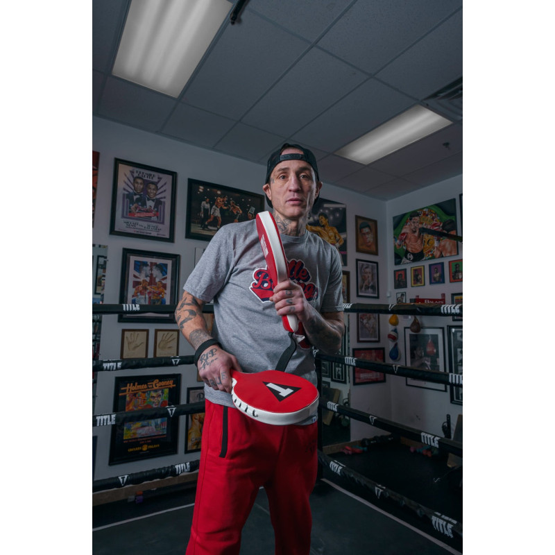 Боксерські ракетки TITLE Boxing Punch Training Paddles Red