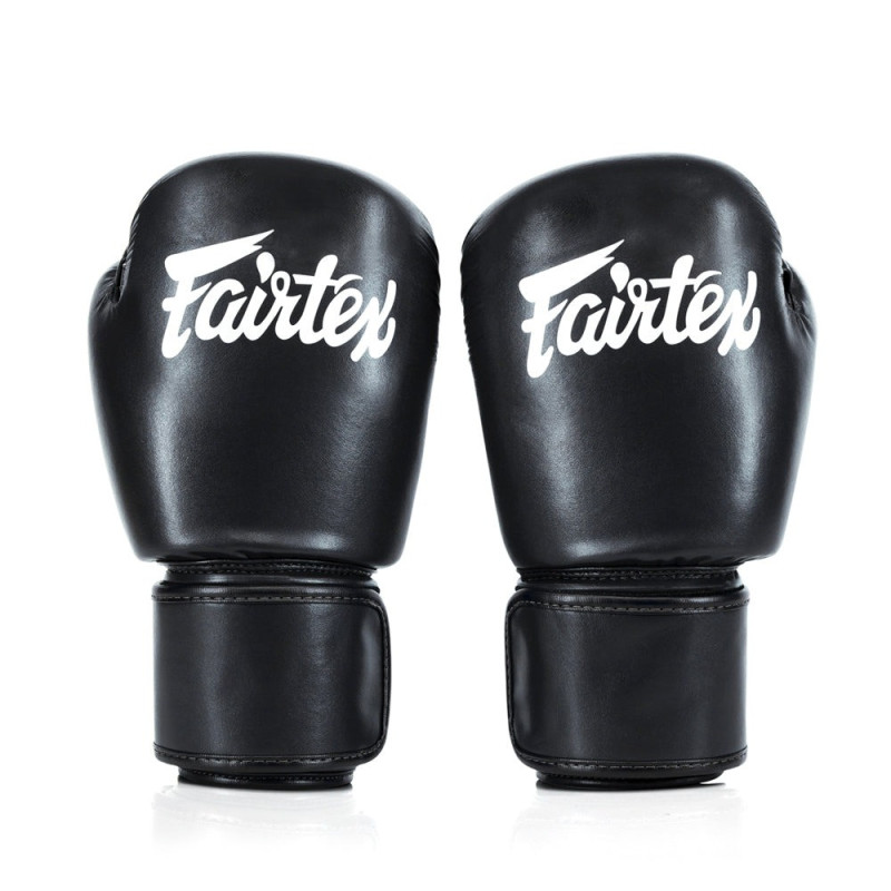 Боксерські рукавиці Fairtex BGV27 Black 12 унцій (бинти в комплекті)