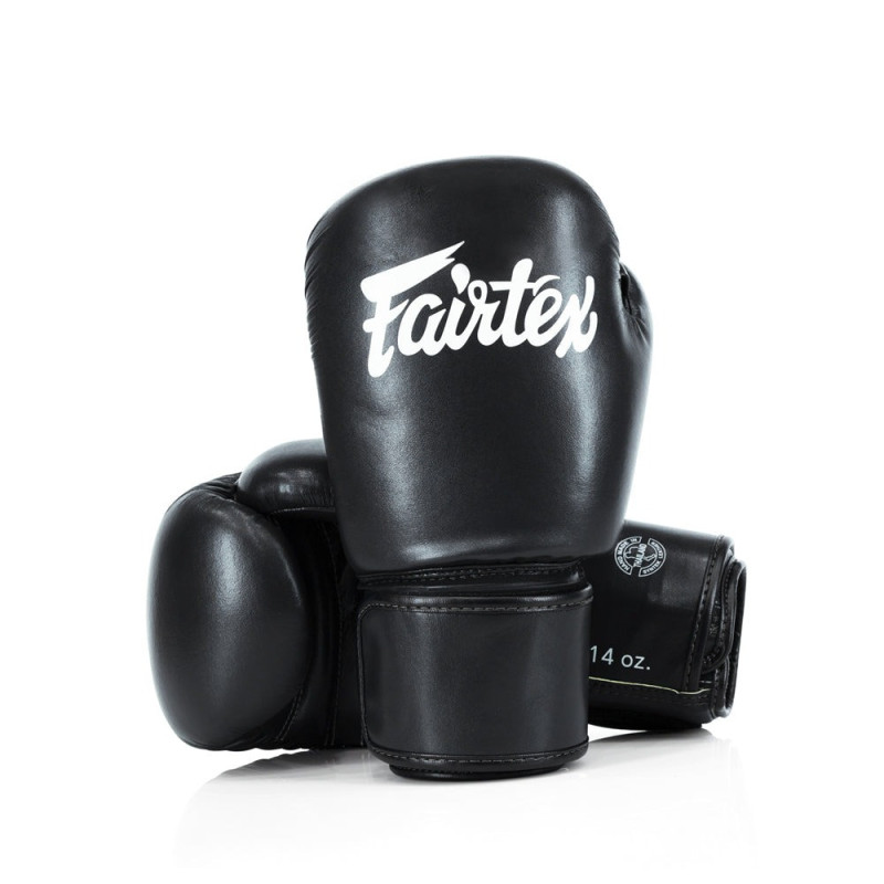 Боксерські рукавиці Fairtex BGV27 Black 12 унцій (бинти в комплекті)