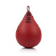 Пневмогруша боксерська Fairtex SB1 Red, Штучна шкіра, Висота 30 см, Червоний