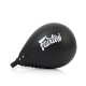 Пневмогруша боксерська Fairtex SB1 Black, Штучна шкіра, Висота 30 см, Чорний