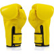 Боксерские перчатки Fairtex BGV14 Yellow (бинты в комплекте), 10 унций, Микрофибра, Желтый