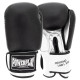 Боксерські рукавиці PowerPlay 3004 Classic Чорно-Білі 14 унцій