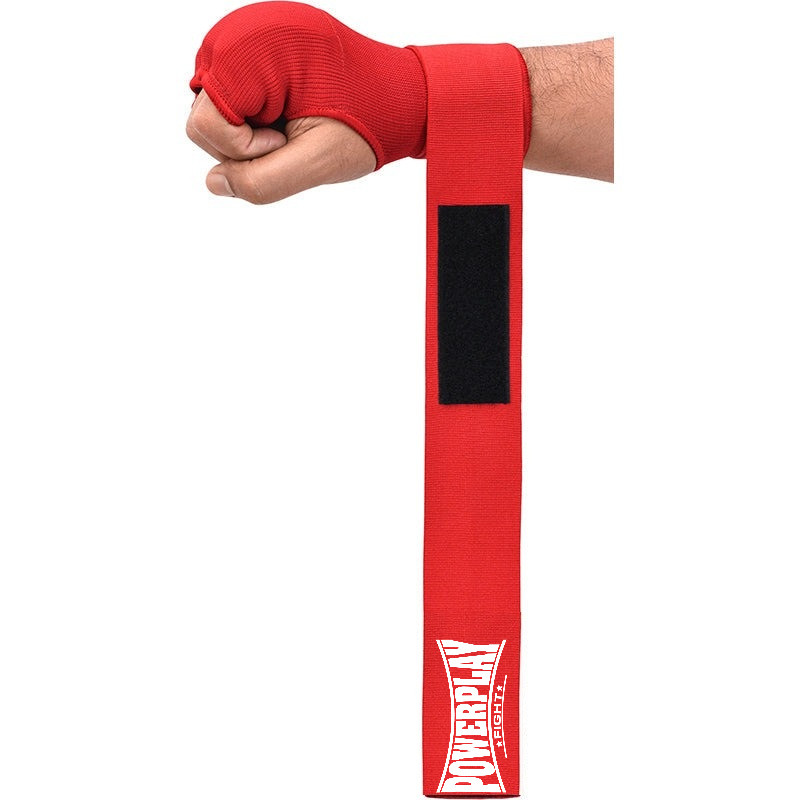 Бинти-рукавиці PowerPlay 3096 з гелевими подушечками Червоні S