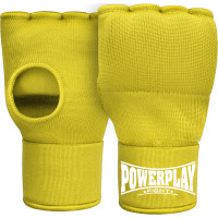 Бинти-рукавиці PowerPlay 3096 з гелевими подушечками, Розмір L, Бавовна, Spandex, Гелева набивка, Оливковий