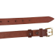 Женский кожаный ремень Skipper, Украний коричневый, ширина 3 см
