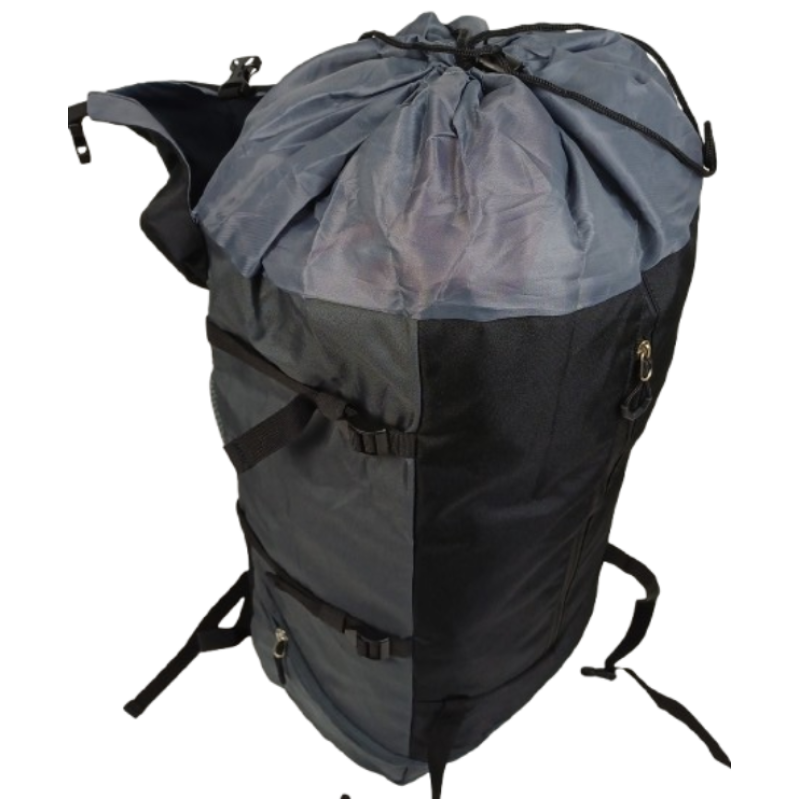 Легкий походный, туристический рюкзак с дождевиком 45L Adventuridge черный