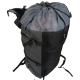 Легкий походный, туристический рюкзак с дождевиком 45L Adventuridge черный
