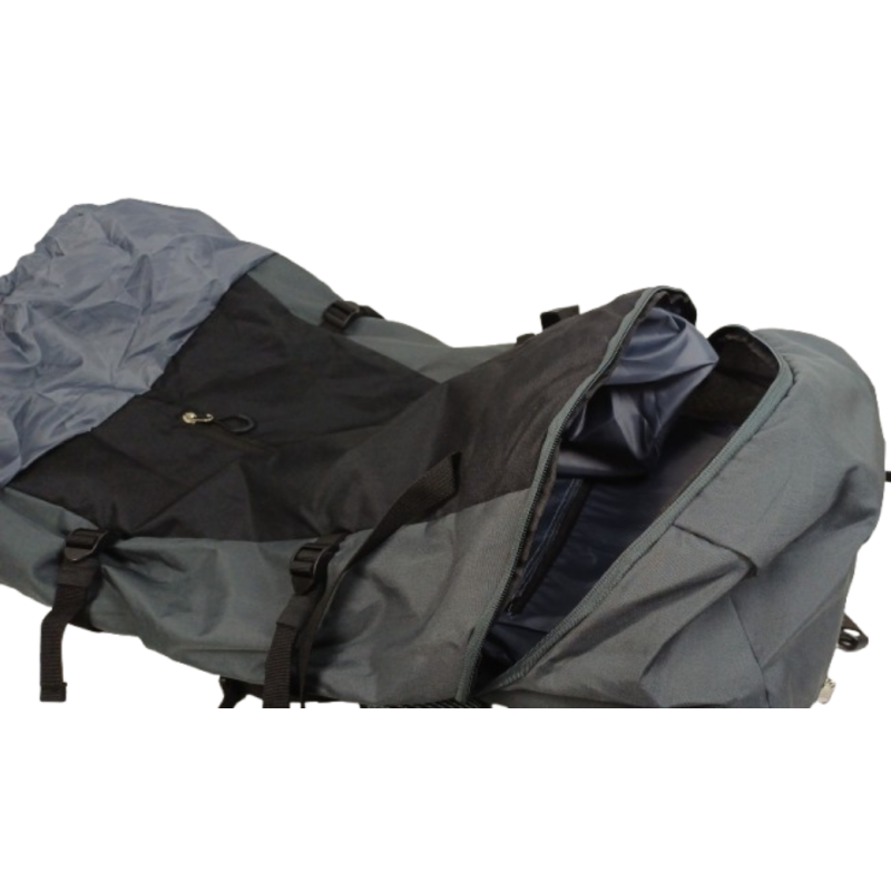 Легкий походный, туристический рюкзак с дождевиком 45L Adventuridge черный
