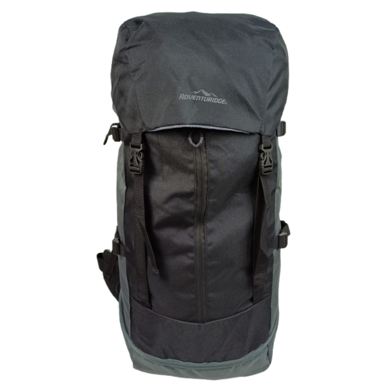 Легкий походный, туристический рюкзак с дождевиком 45L Adventuridge черный