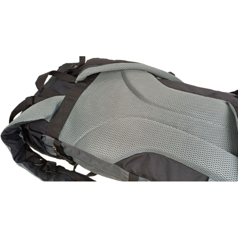 Легкий походный, туристический рюкзак с дождевиком 45L Adventuridge черный