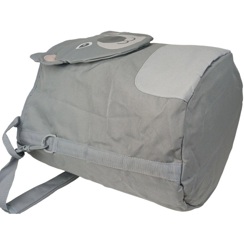 Вместительная детская сумка для игрушек 35L LS серая