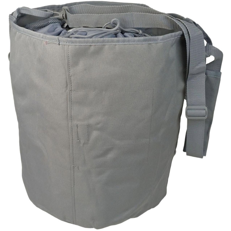 Вместительная детская сумка для игрушек 35L LS серая