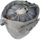 Вместительная детская сумка для игрушек 35L LS серая