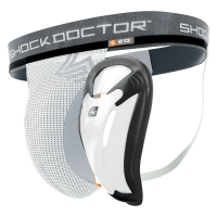 Захист паху Shock Doctor Supporter with Protective Cup - White, S