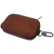 Ключница, чехол для ключей из натуральной кожи Luxury Key Case коричневый