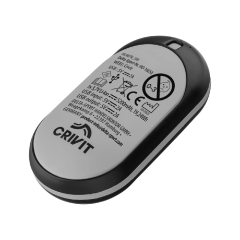 Перезаряджаєма грілка для рук до 47С, павербанк 5200мА Crivit сірий