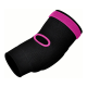 Налокітники спортивні RDX Hosiery Elbow Foam Black/Pink S
