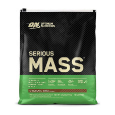 Гейнер, Serious Mass, Optimum Nutrition, 5,4 кг (Полуниця)
