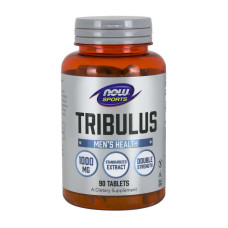 Бустер тестостерона, Tribulus 1000 mg, NOW, 90 таблеток