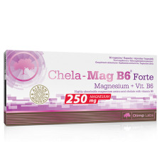 Витамины и минералы, Chela-Mag B6 Forte, OLIMP, 60 капсул