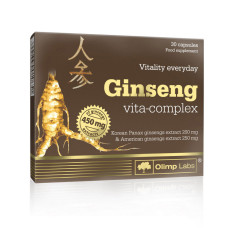 Добавка для здоровья, Ginseng Vita Complex, OLIMP, 30 капсул