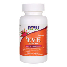 Витамины и минералы, EVE, NOW, 120 капсул