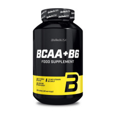 BCAA, BCAA + B6, BioTech, 200 таблеток