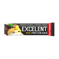 Протеиновый батончик, Excelent Protein Bar, Nutrend, 85 г (Ваниль с ананасом)