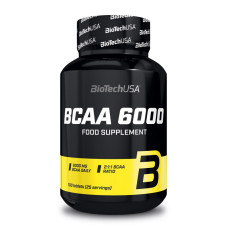 BCAA, BCAA 6000, BioTech, 100 таблеток