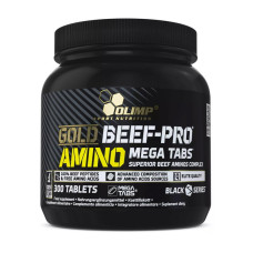 Аминокислоты, Gold BEEF-PRO Amino, OLIMP, 300 таблеток