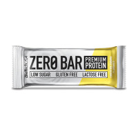 Протеиновый батончик, Zero Bar, BioTech, 50 г (Шоколад с бананом)