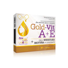 Витамины и минералы, Gold-Vit A+E, OLIMP, 30 капсул