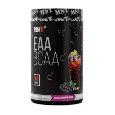BCAA, BCAA&EAA zero, MST, 520 г (Чёрная смородина)