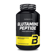 Глютамин, Glutamine Peptide, BioTech, 180 капсул