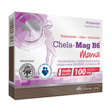 Витамины и минералы, Chela-Mag B6 Mama, OLIMP, 30 капсул