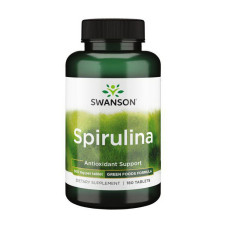 Добавка для здоровья, Spirulina 500 mg, Swanson, 180 таблеток