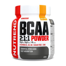 BCAA, BCAA 2:1:1, Nutrend, 400 г (Свежий апельсин)