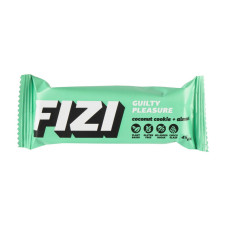 Протеиновый батончик, Fizi Guilty Pleasure Bar, Fizi, 45 г (Кокосовое печенье с миндалём)