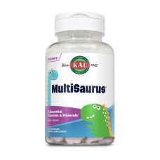 Витамины и минералы, MultiSaurus, KAL, 60 жевательных таблеток (Ягодный микс)