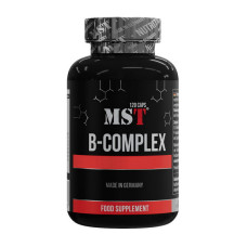 Витамины и минералы, B-Complex, MST, 120 капсул